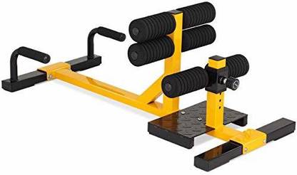 KANG Squat Push Up Ab Workout Home Gym Sit Up Machine Height Adjustable Squats and Legs Multipurpose Fitness Bench