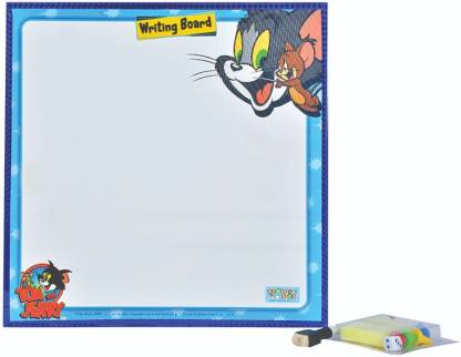 TOM & JERRY 2 in 1 Writing Board & Snakes & Ladders Educational Board Games Board Game