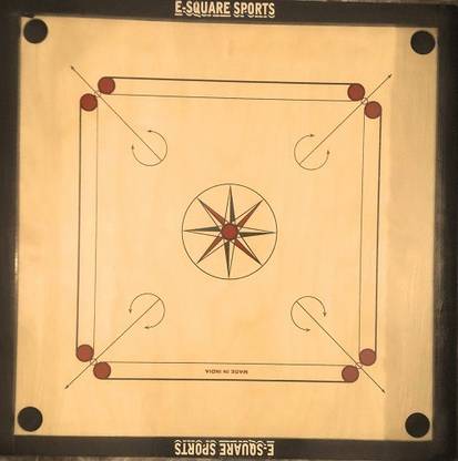 E-SQUARE E-302 80.28 cm Carrom Board