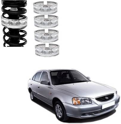 Roger Hyundai Accent Car Suspension TPU Buffer for Increasing Car Height - 4 Pieces Car Suspension Kit