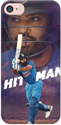 NDCOM Back Cover for Apple iPhone SE (2020) Hitman Rohit Sharma Cricket Printed