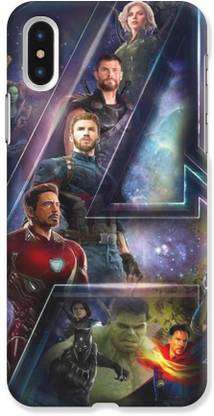 NDCOM Apple iPhone X Avengers End Game Print Printed के लिए