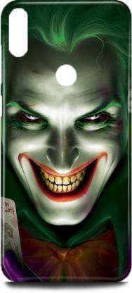 Entio Back Cover for Samsung A10s-SM-A107FZGDINS- Ghost on bike joker view joker with cigrette joker in dark mode