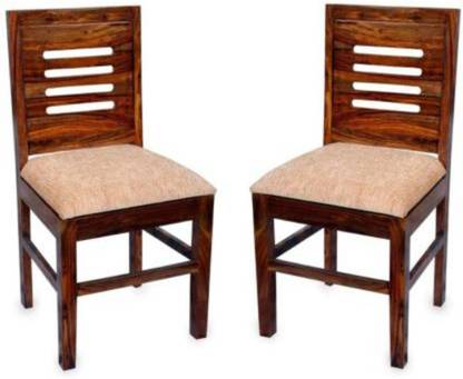 Credenza Sheesham Wood Study Dining Chair Furniture for Home Set of 2 Solid Wood Dining Chair