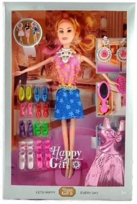 AT COLLECTION MAHAK SHINE DOLL WHIT SHOES-555