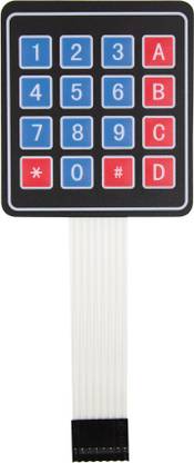 Aktronics 4 x 4 Matrix Array 16 Key Membrane Switch Keypad Keyboard for Arduino AVR PIC Electronic Components Electronic Hobby Kit