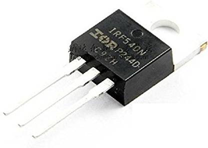 HRTRONICS (PACK OF 10) IRF540NPBF Power MOSFET, N Channel, 100 V, 33 A, 0.044 ohm, TO-220AB, Through Hole Electronic Components Electronic Hobby Kit