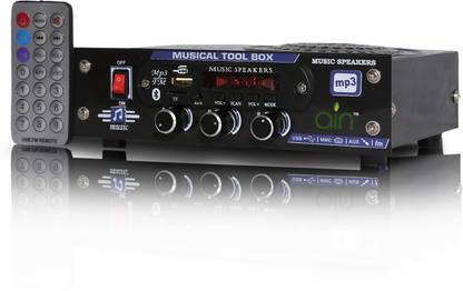 ain AC/DC FM Radio Multimedia Speaker with Bluetooth, USB, SD Card, Aux FM Radio
