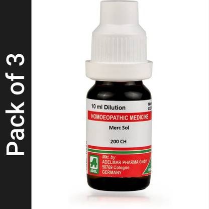 ADEL Merc Sol 200 CH Dilution