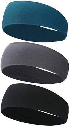 ONE RELIGIOUS ST Mens Sweat band Mens Headband, & Sports Headband for Running,Cycling, Yoga, Basketball - Stretchy Moisture Wicking Unisex Makeup Headband