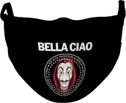 WE BLEED INDIA Bella Ciao Bella Ciao Cloth Mask