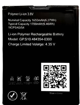 Full Energy Mobile Battery For  Lyf Flame 5