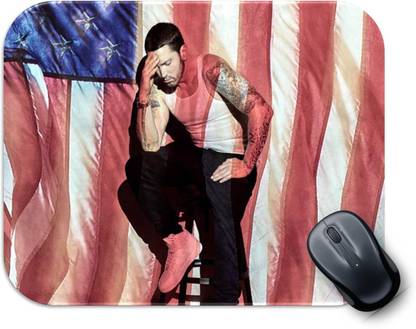 Pankrut Eminem Design Non-Slip Rubber Base Gaming & Laptop (MPAD0081) Mousepad