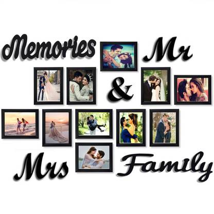 Kindly Photo Frames For Family , Friends , Couples , Wall Decor , Birthday Gifts , Bedroom , Baby , Anniversary , And Big Designer Wood Wall Photo Frame