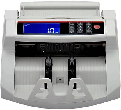 Drop2Kart Bill Counter - UV/MG Image Sensors, Counts All Indian Notes, Big LCD Display, Multiple Operation Modes with Fake-Note Alarm Note Counting Machine