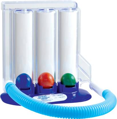 entair Respiratory 3 Balls Lung Exerciser Machine Lung Spirometer Respirometer Machine lungs exercise device respiratory Machine Respiratory Exerciser