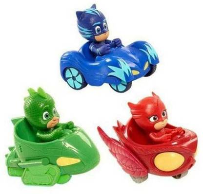The Simplifiers 3 PJ Mask Vehicles with Rider