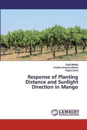 Response of Planting Distance and Sunlight Direction in Mango