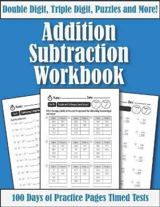Double Digit Addition and Subtraction Workbook