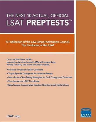 Next 10 Actual Official Lsat Preptests
