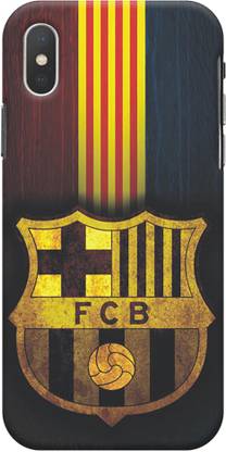 NDCOM Back Cover for Apple iPhone Xs Max Football Printed