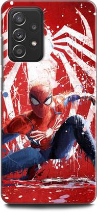 WallCraft Back Cover for SAMSUNG Galaxy A52s 5G SPIDERMAN, SPIDERMAN LOGO, AVENGER, MARVEL, SUPERHERO