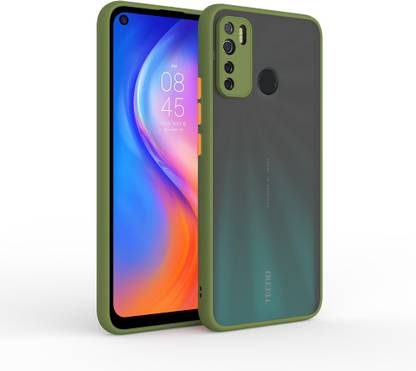 Addindia Back Cover for Tecno Spark 5 Pro Smoke Case 4 Side Full Protection Back Cover Case (Green)