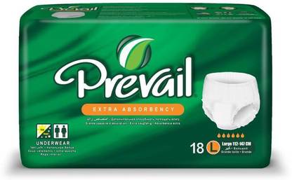 Prevail Protective Underwear Adult Diapers - L