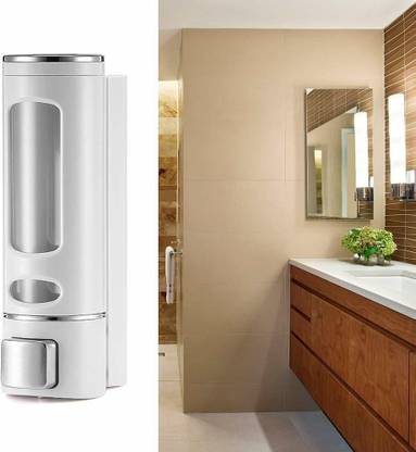 Pink Tokri Liquid /Shampoo/Hand Wash/Lotion/Conditioner/Sanitizer Wall Mounted Dispenser 450 ml Liquid, Conditioner, Foam, Gel, Lotion, Sanitizer Stand, Shampoo, Soap Dispenser