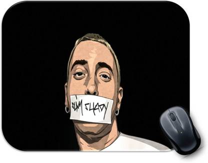 Pankrut Eminem Design Non-Slip Rubber Base Gaming & Laptop (MPAD0082) Mousepad
