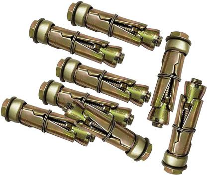ASHRAFI Nut & Bolt Set Anchor Fasteners,Size 6 Mm