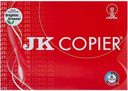 JK Copier 75 GSM UNRULED A4 29.7 CM X 21CM 75 gsm Printer Paper