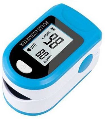active pixel Fingertip Pulse Oximeter Blood Oxygen Saturation SpO2 Monitor -Blue Pulse Oximeter