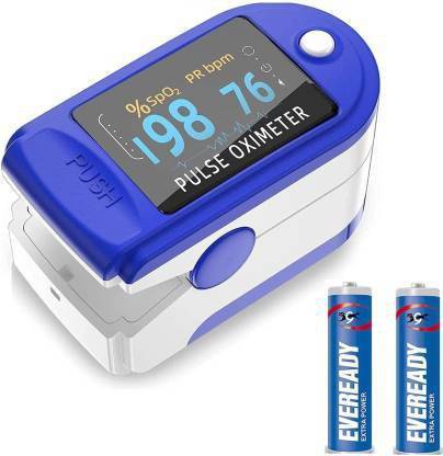 OxyMet Fingertip, Blood Oxygen Saturation Monitor Fingertip, Blood Oxygen Meter Finger Oximeter Finger with Pulse Reading 4 C Pulse Oximeter