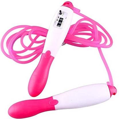 Spocco Jump Rope Durable Skipping Rope with Counter Adjustable Digital Counting LCD Jump Freestyle Skipping Rope