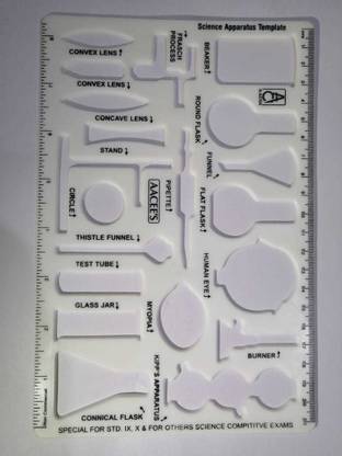AISH SCIENCE STENCIL APPARATUS TEMPLATE AR005 SCIENCE STENCIL FOR ENGINEERING Stencil