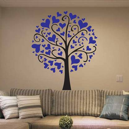 MMD DECORATION Loveswing Tree Art Wall Stencil Blossom tree DIY Reusable Wall Painting Stencil for Home Decoration Wall Stencil Stencil