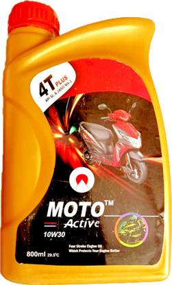 MOTO ACTIVE API SL JASO MA2 10W30 800ML MotoActive API SL JASO MA2 800ML Mineral Engine Oil
