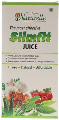 Farm Naturelle Herbal Slim Fit-Weight Loss Juice for Quick Fat Burning 400 ml Pack of 1