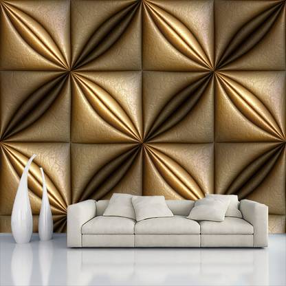 ALL DECORATIVE DESIGN Vinyl Decorative Multicolor, Brown Wallpaper