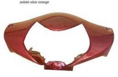 zalak HEADLIGHT VISOR FOR AVIATOR (RED) Bike Headlight Visor