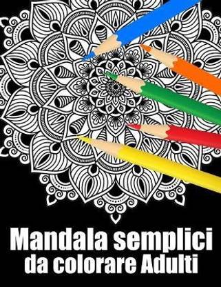 Mandala semplici da colorare adulti