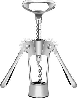 DITCAFOS 2 in 1 Stainless Steel Wine Beer Bottle Opener, Corkscrew Opener 2 in 1 Stainless Steel Wine Beer Bottle Opener, Corkscrew Opener Bottle Opener