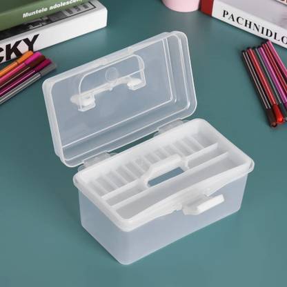 SAI COLLECTION Storage Box Watercolor Oil Painting Supplies Multipurpose Case Portable for Artists Students Storage Box