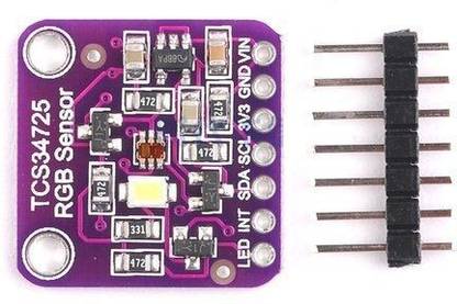 SunRobotics TCS34725 RGB Color Sensor with IR Filter and White LED Electronic Components Electronic Hobby Kit