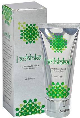 MODICARE SCHLOKA D Tan Tulsi & Clove Face Pack
