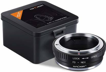 K&F Concept Lens Mount Adapter FD-NEX For Canon FD FL Lens to Sony NEX E-Mount Camera for Sony Alpha NEX-7 NEX-6 NEX-5N NEX-5 NEX-C3 NEX-3 Mechanical Lens Adapter