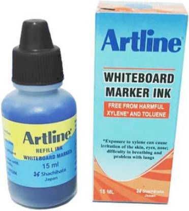 Artline Whiteboard Marker Ink Black 15 ml Marker Refill