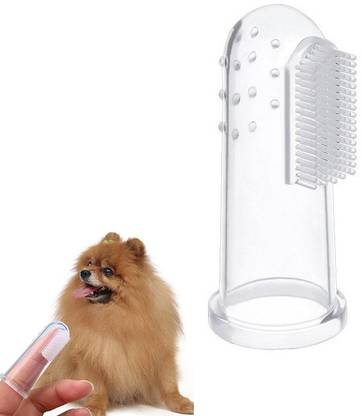 Jariso Oral Care Pet Finger Toothbrush for Dog and Cat Pet Toothbrush