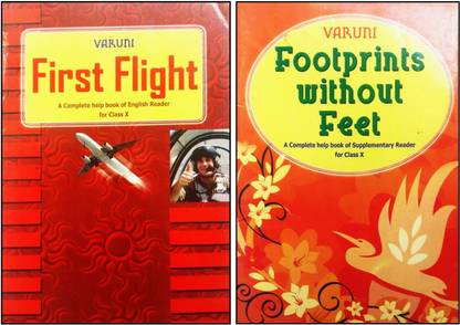 A Helpbook With Complete Translation And Textual Answers English ( First Flight +FootPrint Without Feet ) (Ncert Syllabus) Class 10 Class Helpbook With Question Answers And Hindi Translation